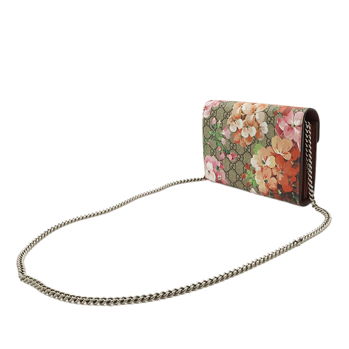 Gucci GG Supreme Blooms Dionysus Wallet on Chain