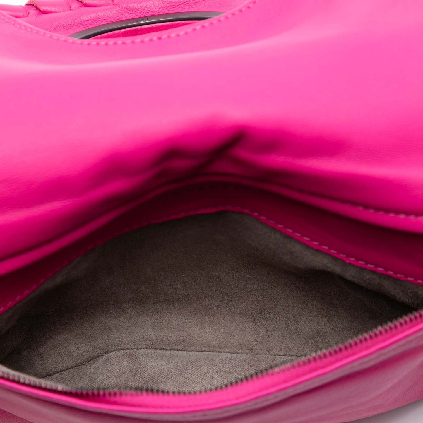Bottega Veneta Nappa Intrecciato Turn Lock Clutch