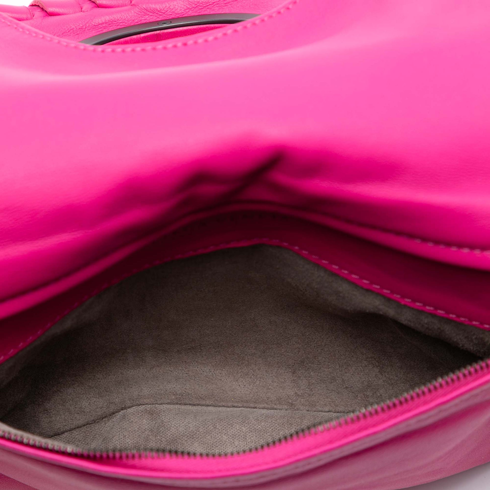 Bottega Veneta Nappa Intrecciato Turn Lock Clutch