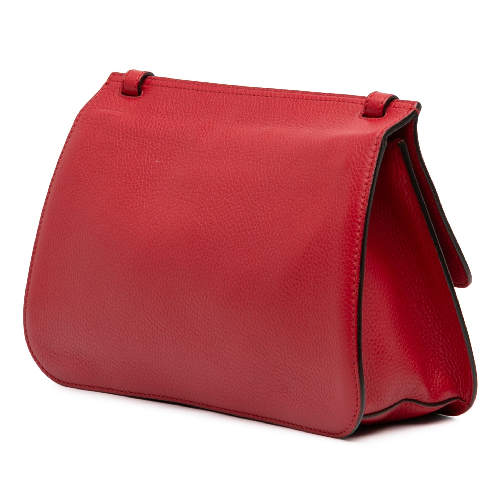 Gucci Medium Leather Bamboo Daily Crossbody