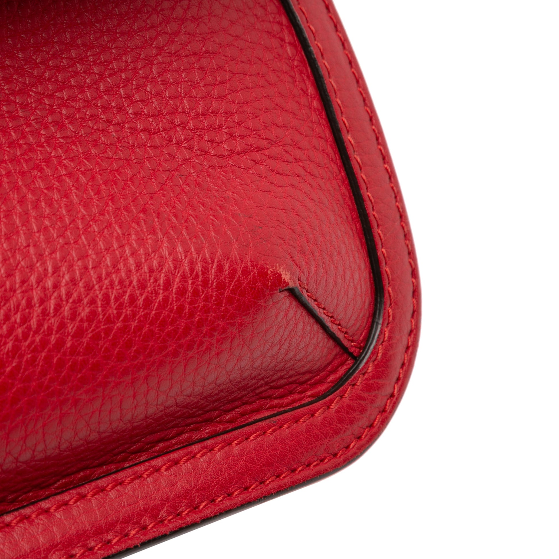Gucci Medium Leather Bamboo Daily Crossbody