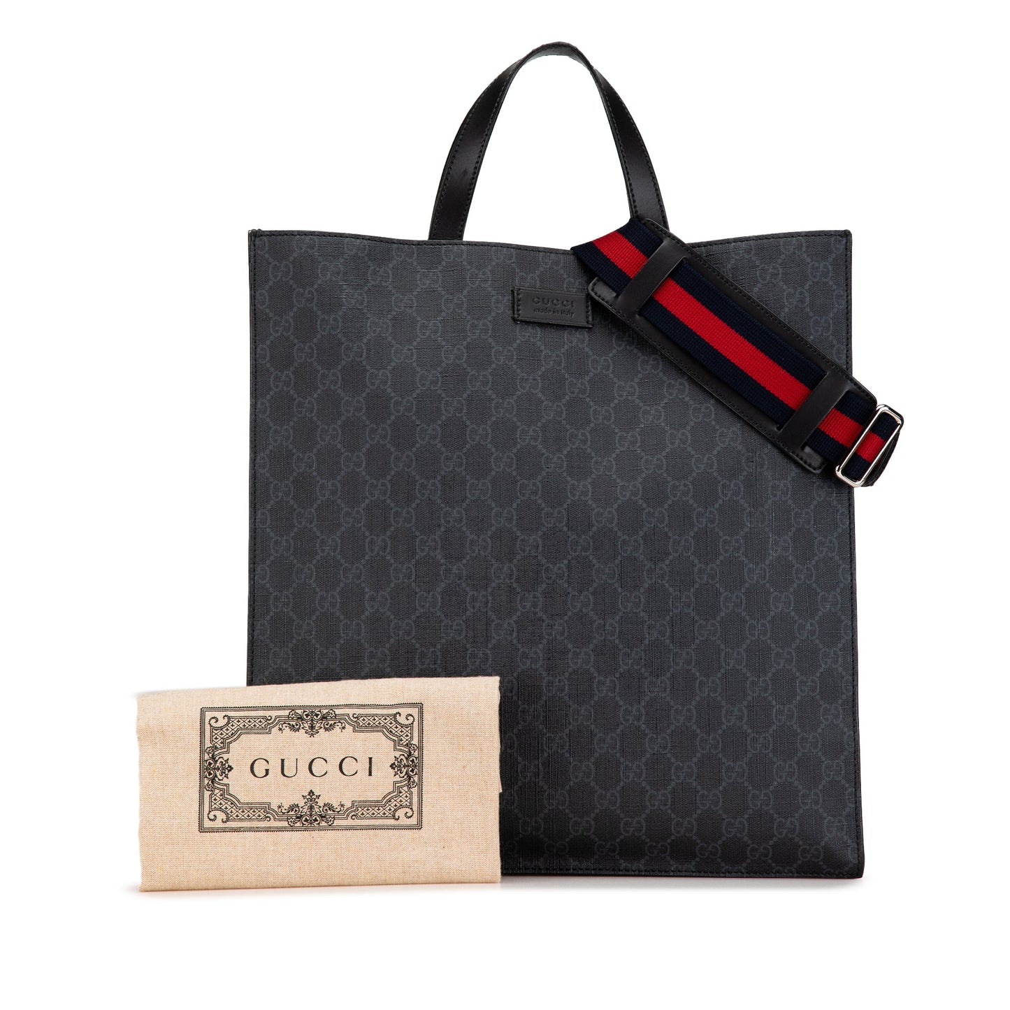 Gucci GG Supreme Convertible Soft Tote