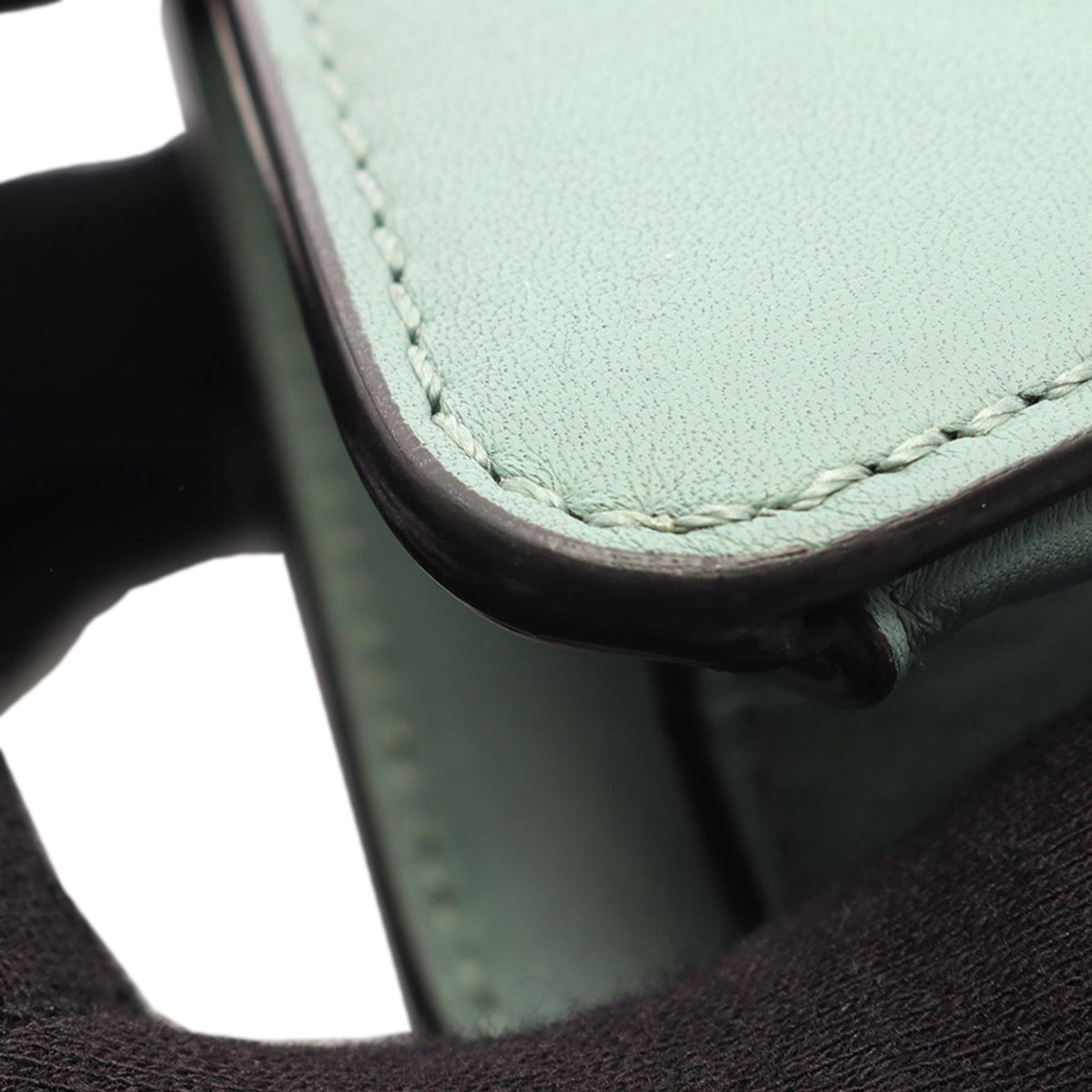 Fendi Small Calfskin Selleria Peekaboo ISeeU Satchel — Green