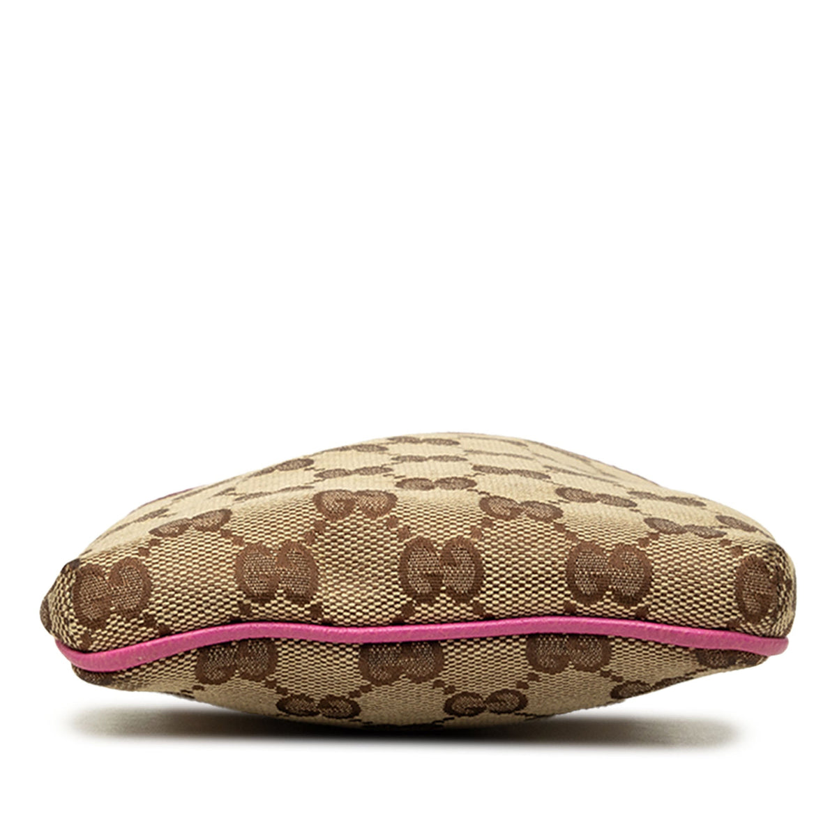 Gucci GG Canvas Web Crossbody — Pink