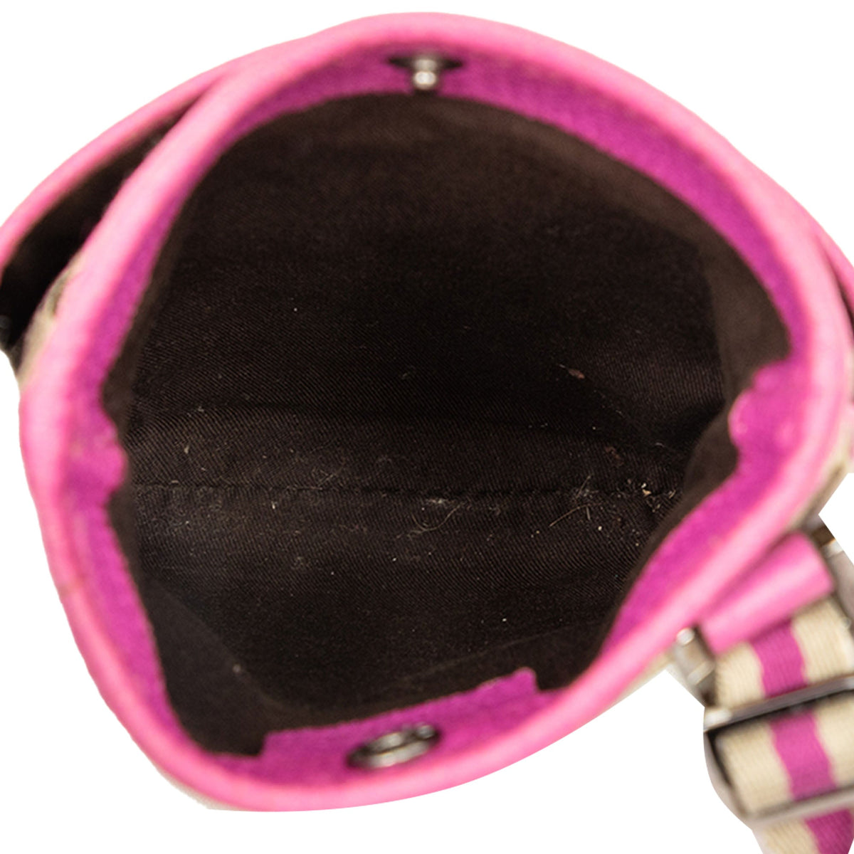 Gucci GG Canvas Web Crossbody — Pink