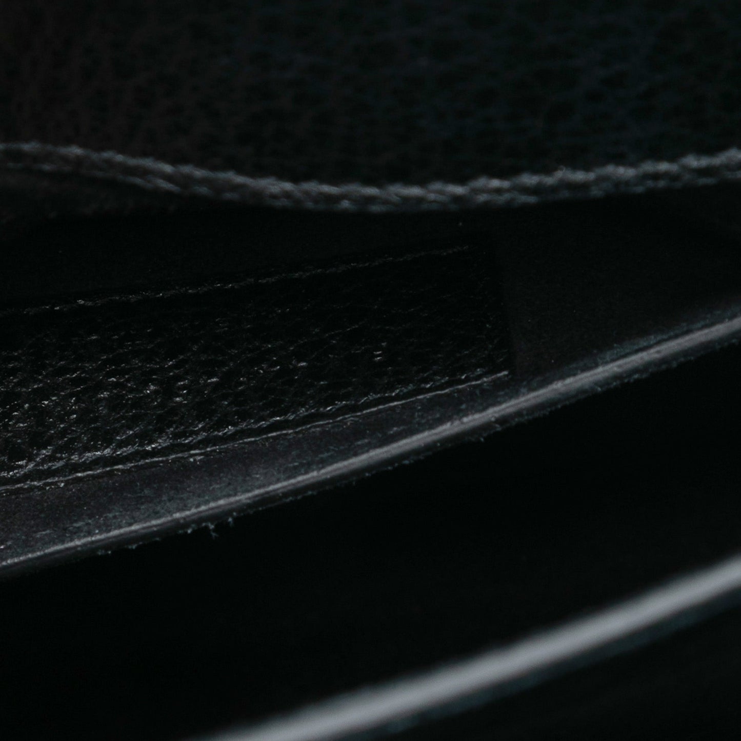 Saint Laurent Medium Grained Calfskin Guitar Strap Monogram Sunset Crossbody