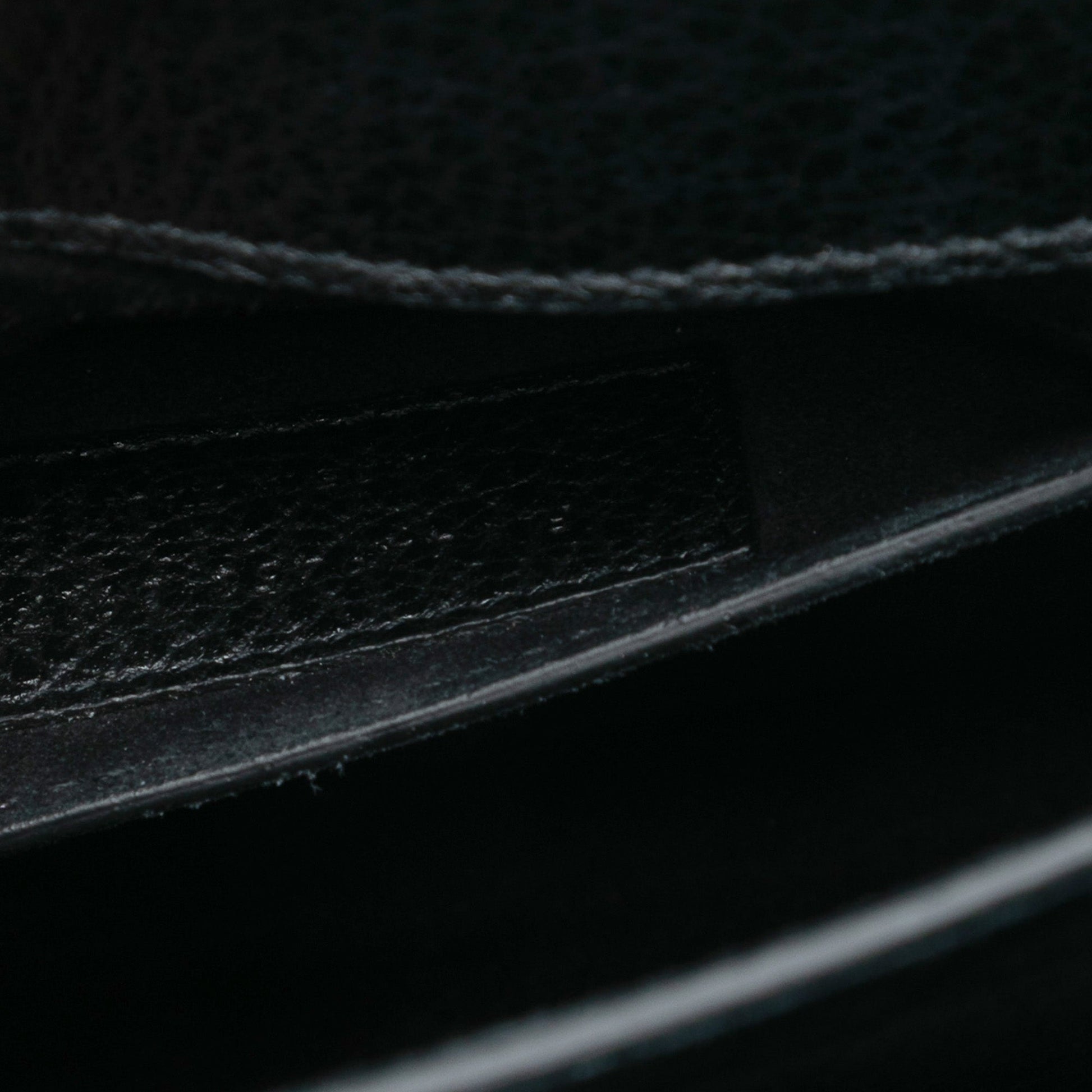 Saint Laurent Medium Grained Calfskin Guitar Strap Monogram Sunset Crossbody