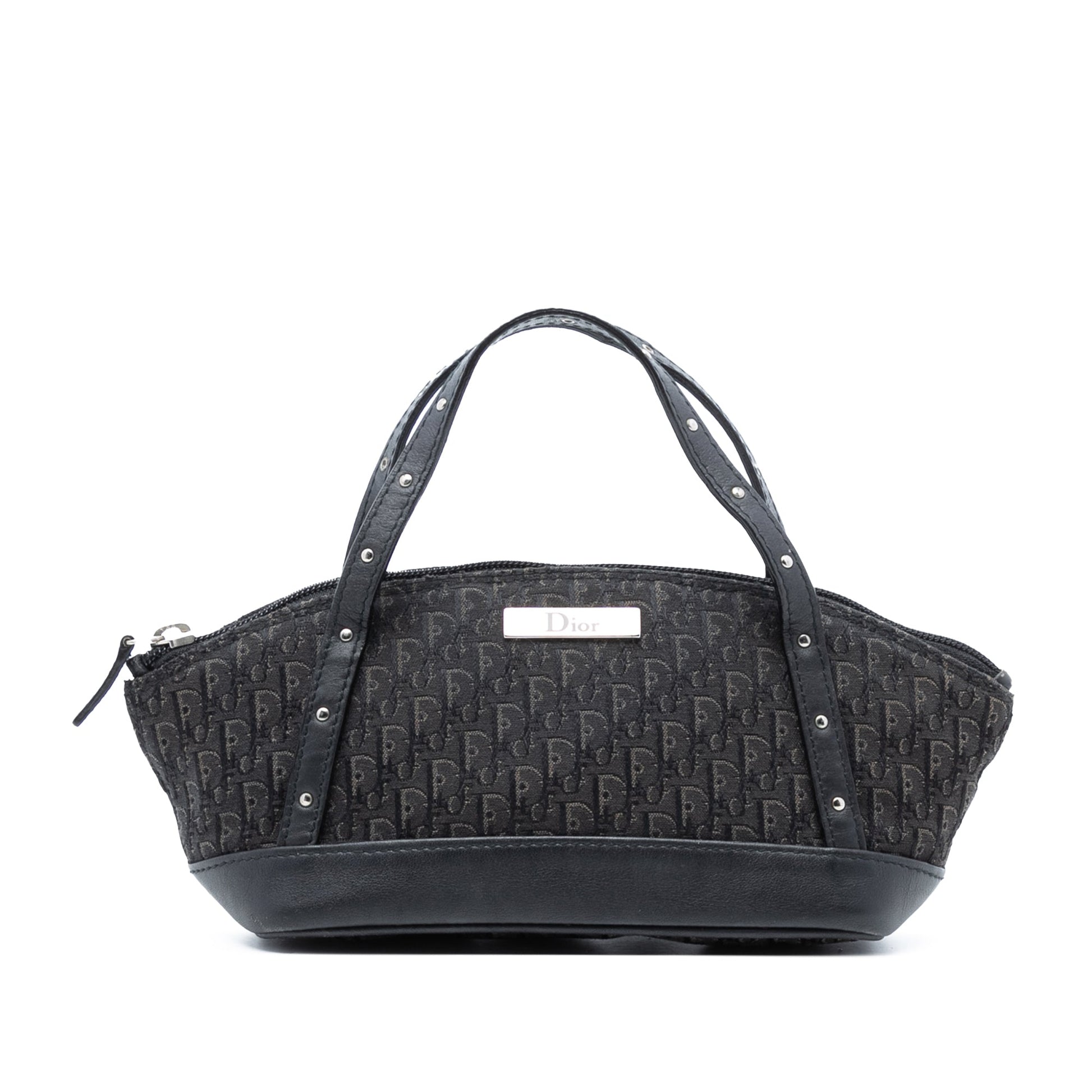 Dior Mini Diorissimo Trotter Canvas Street Chic Handbag