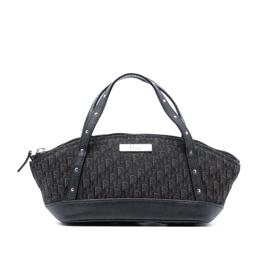 Dior Mini Diorissimo Trotter Canvas Street Chic Handbag