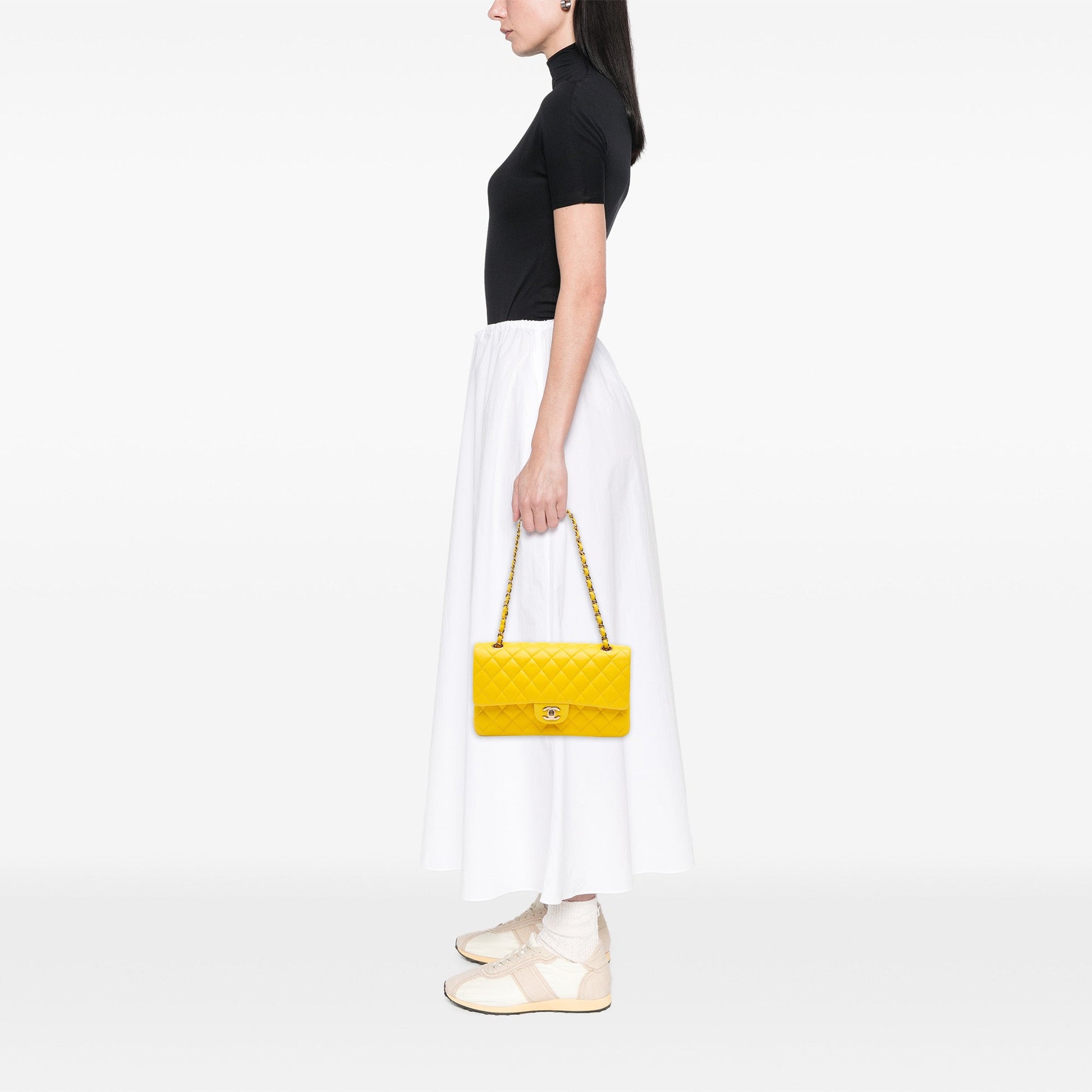 Chanel Medium Classic Lambskin Double Flap