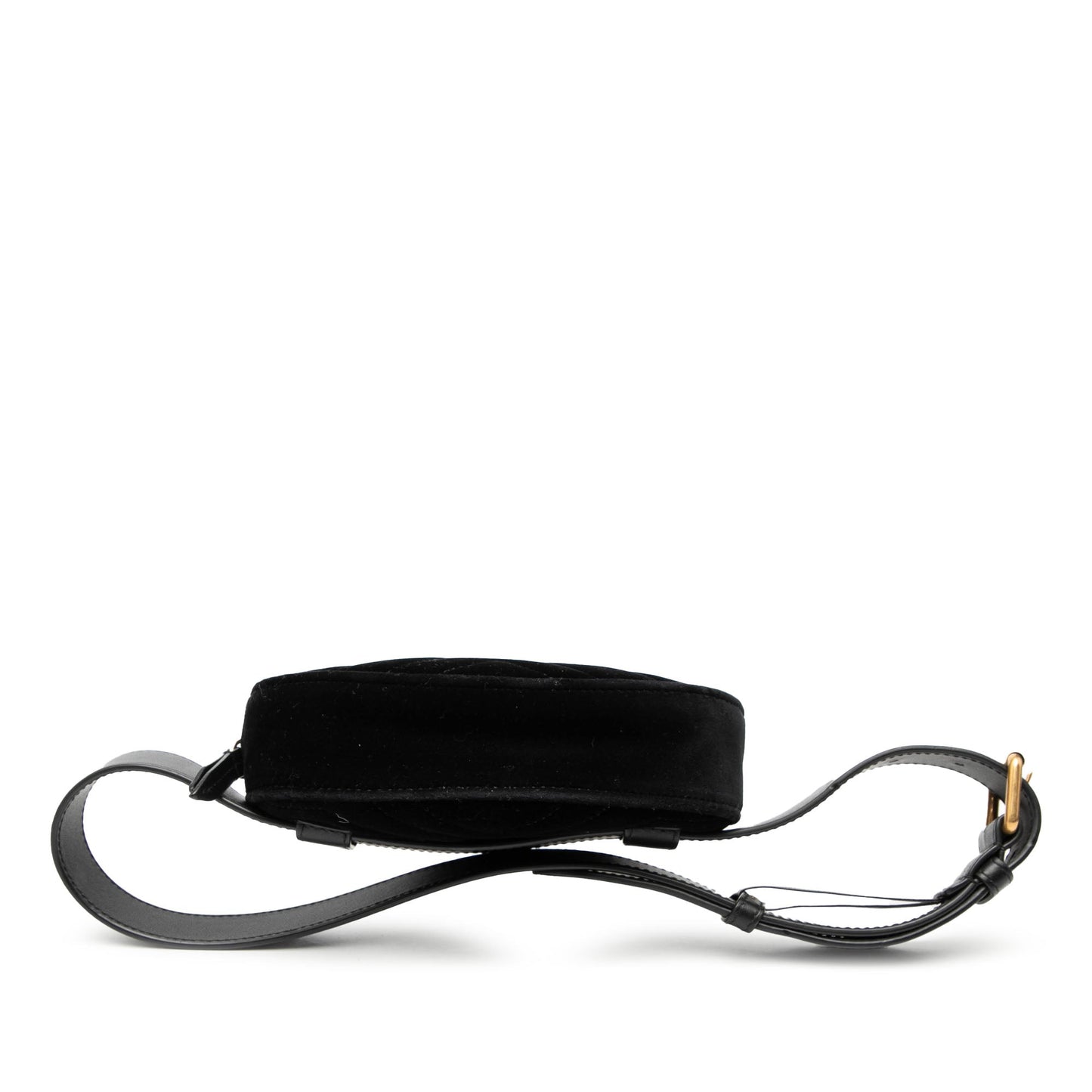 Gucci GG Marmont Matelasse Velvet Belt Bag