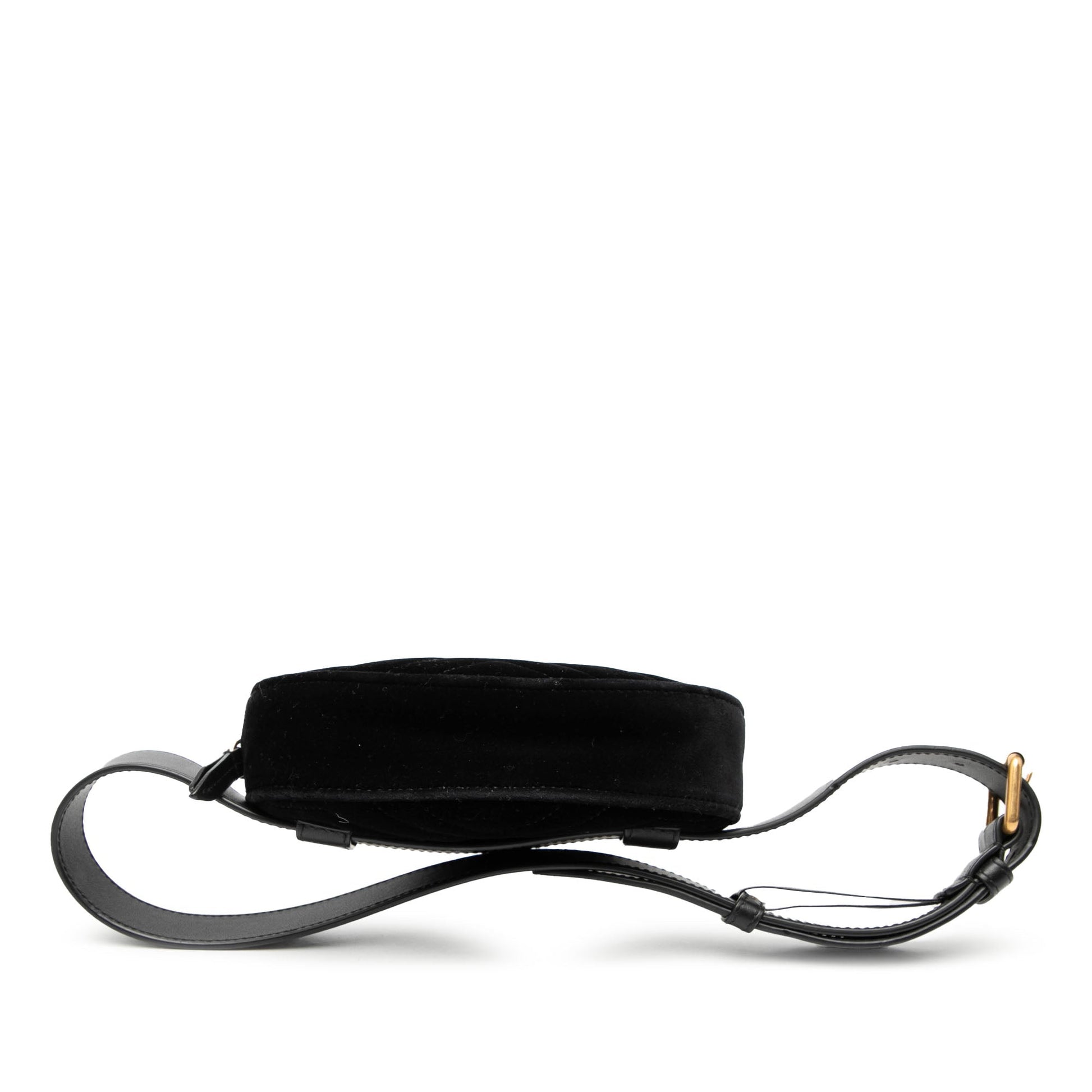 Gucci GG Marmont Matelasse Velvet Belt Bag