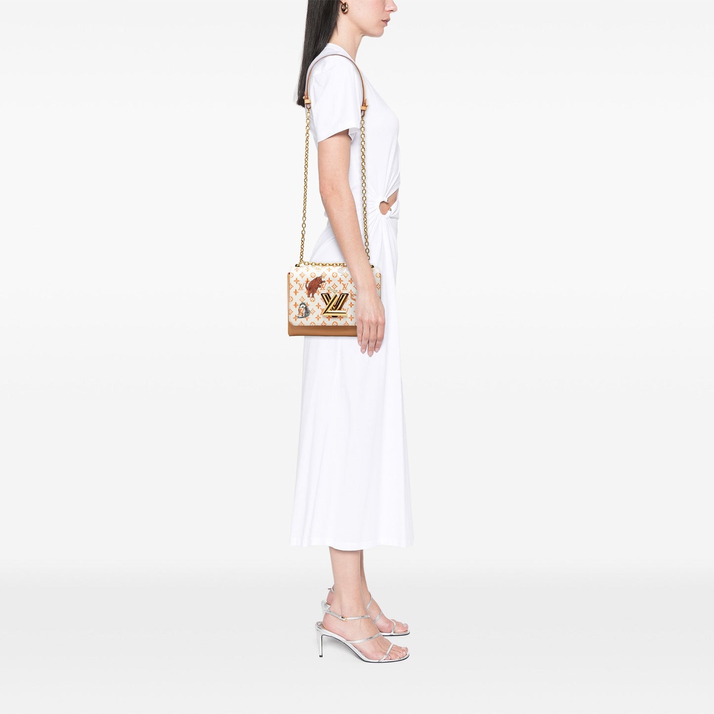 Louis Vuitton Grace Coddington Monogram Catogram Twist MM