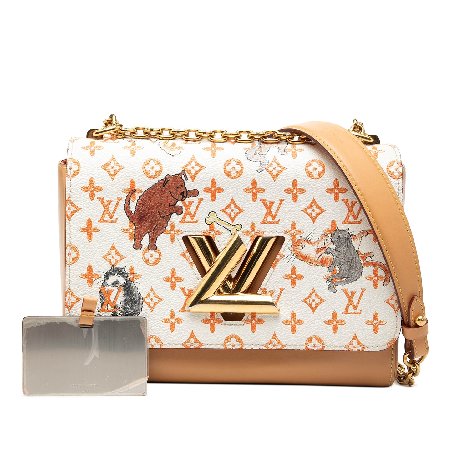 Louis Vuitton Grace Coddington Monogram Catogram Twist MM