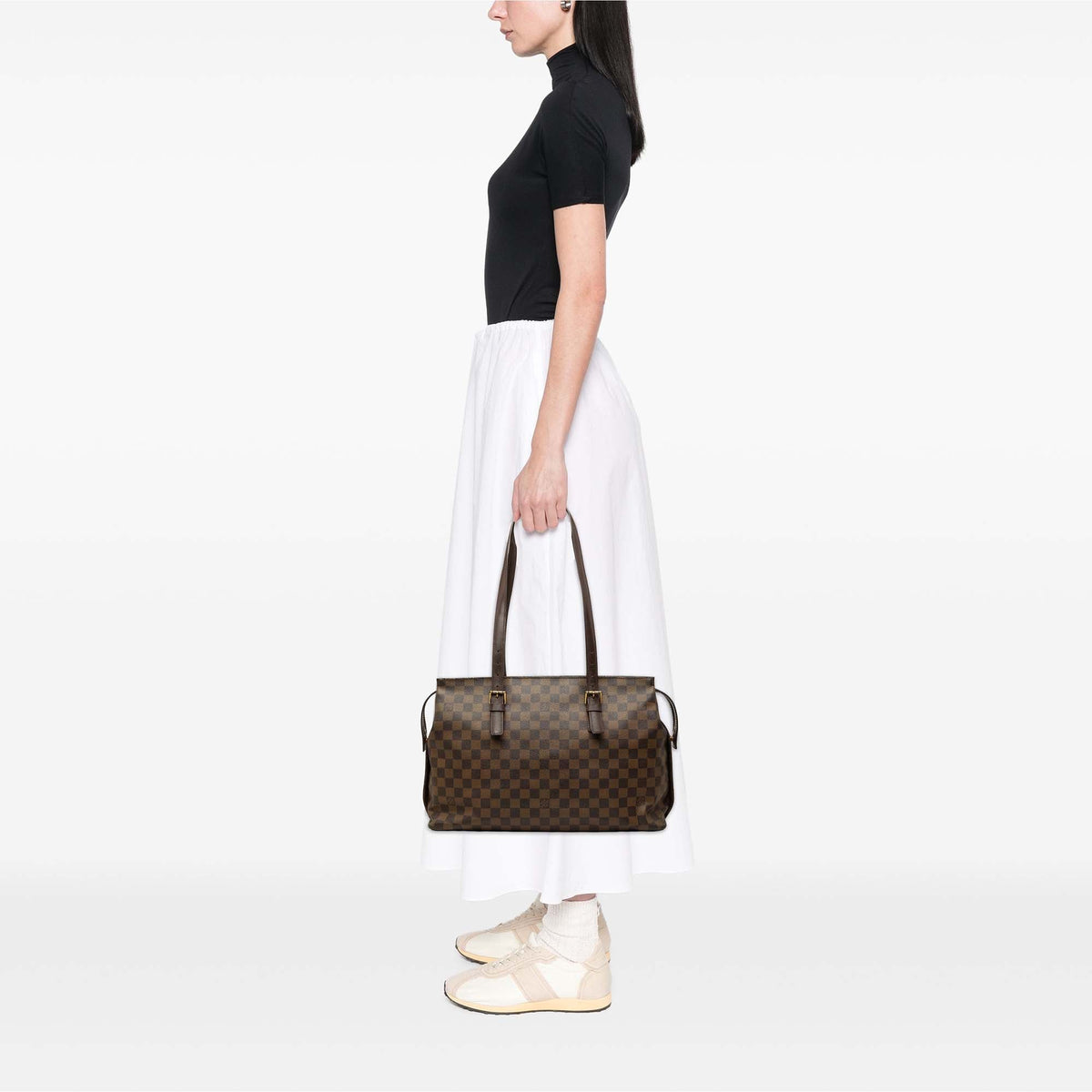 Louis Vuitton Damier Ebene Chelsea — Brown