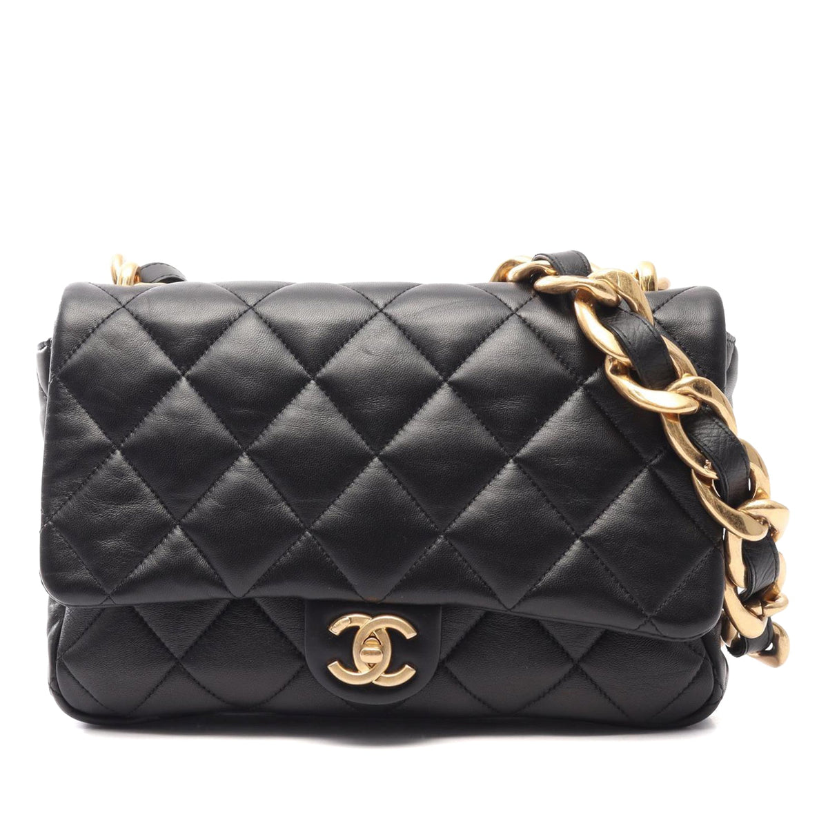 Chanel Large Quilted Lambskin Funky Town Flap