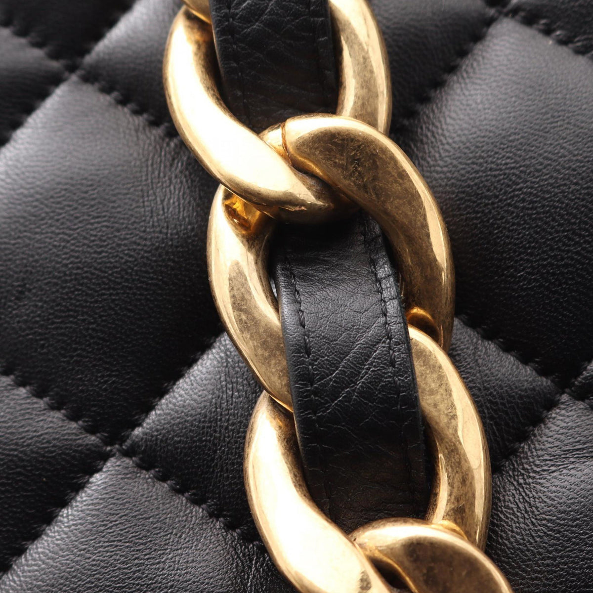 Chanel Large Quilted Lambskin Funky Town Flap