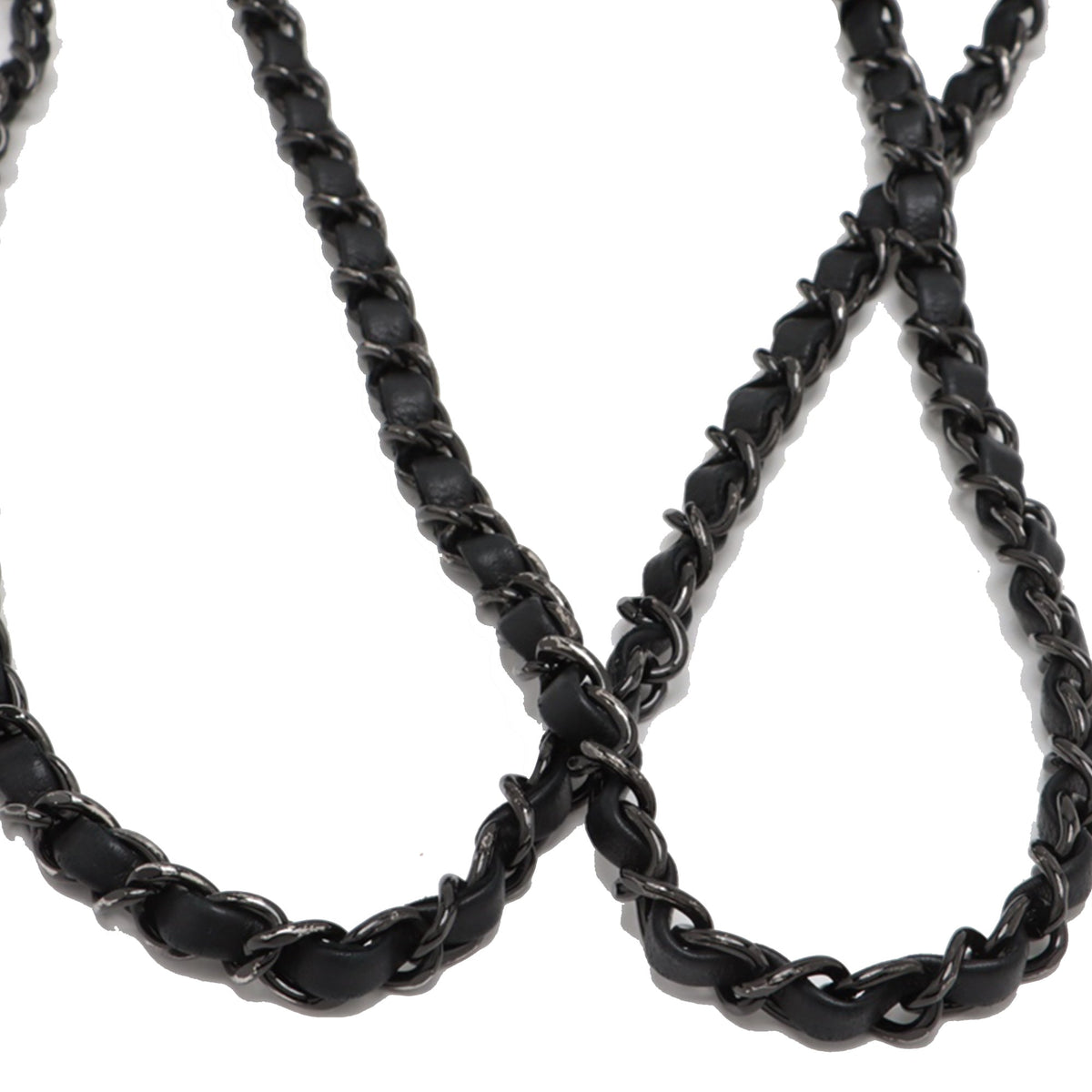 Chanel CC Lambskin Laser Cut Single Flap