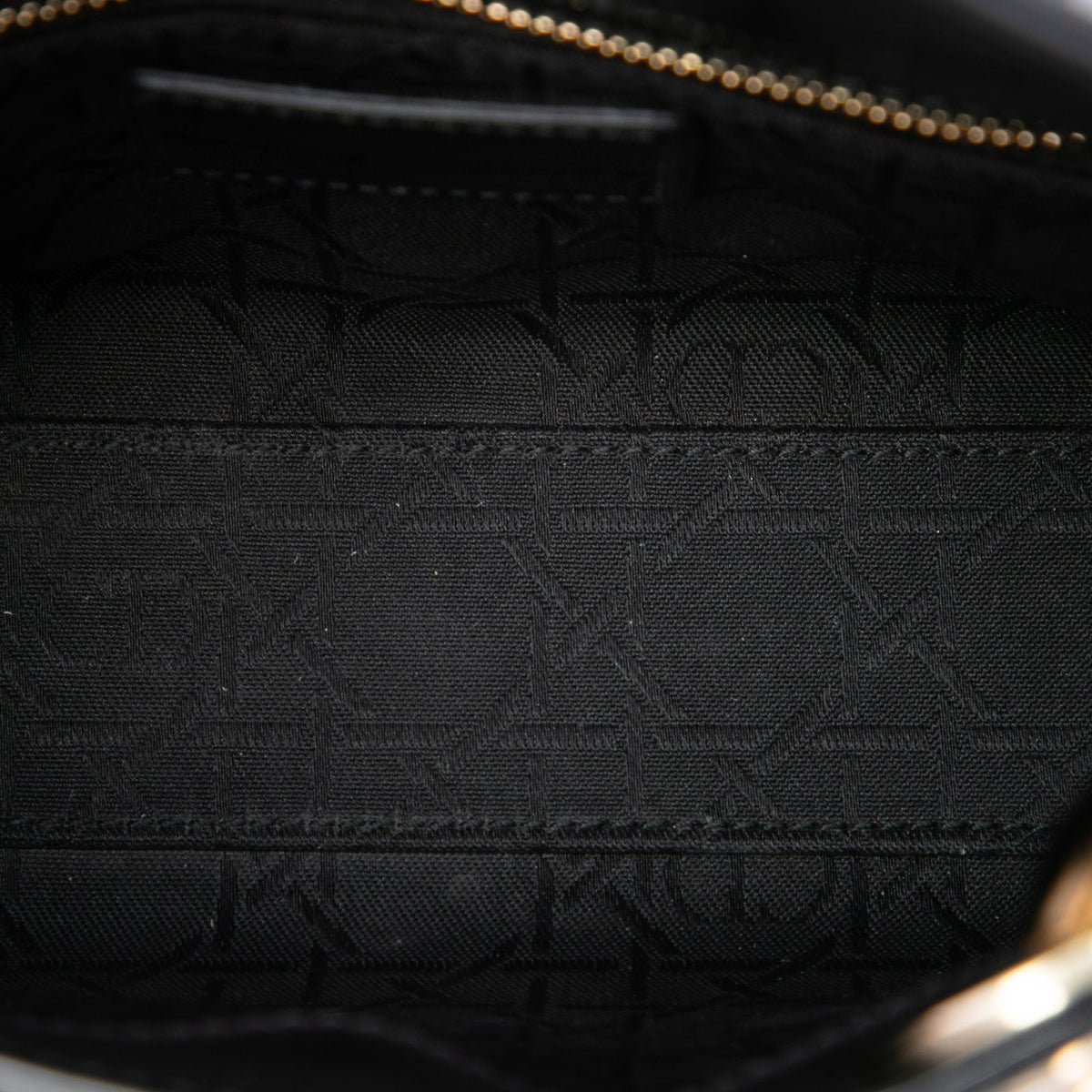 Dior Mini Patent Cannage Lady Dior