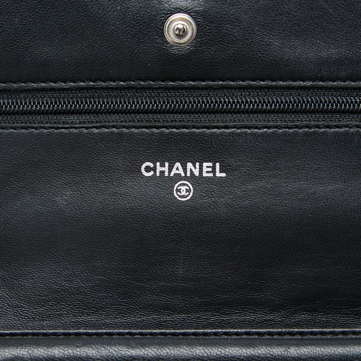 Chanel CC Quilted Lambskin Wallet On Chain