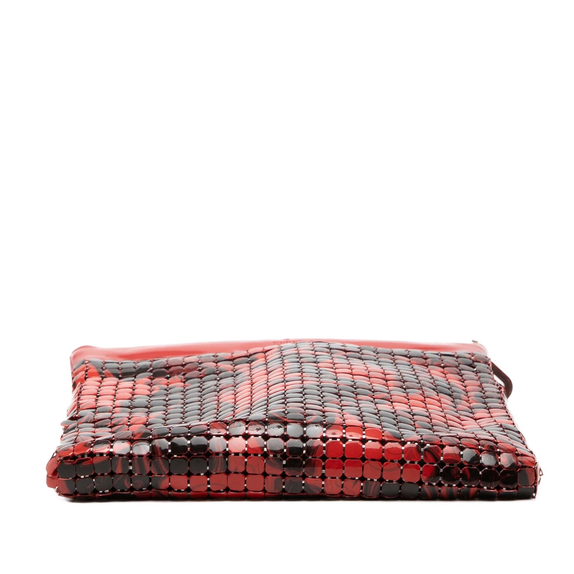 Gucci Metal Abstact Lava  Chainmail Shoulder Bag