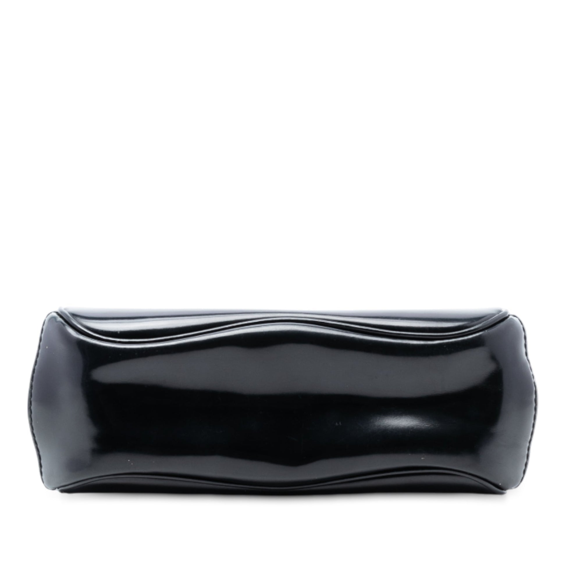 Gucci Mini Polished Leather Bamboo Lady Lock Top Handle Bag