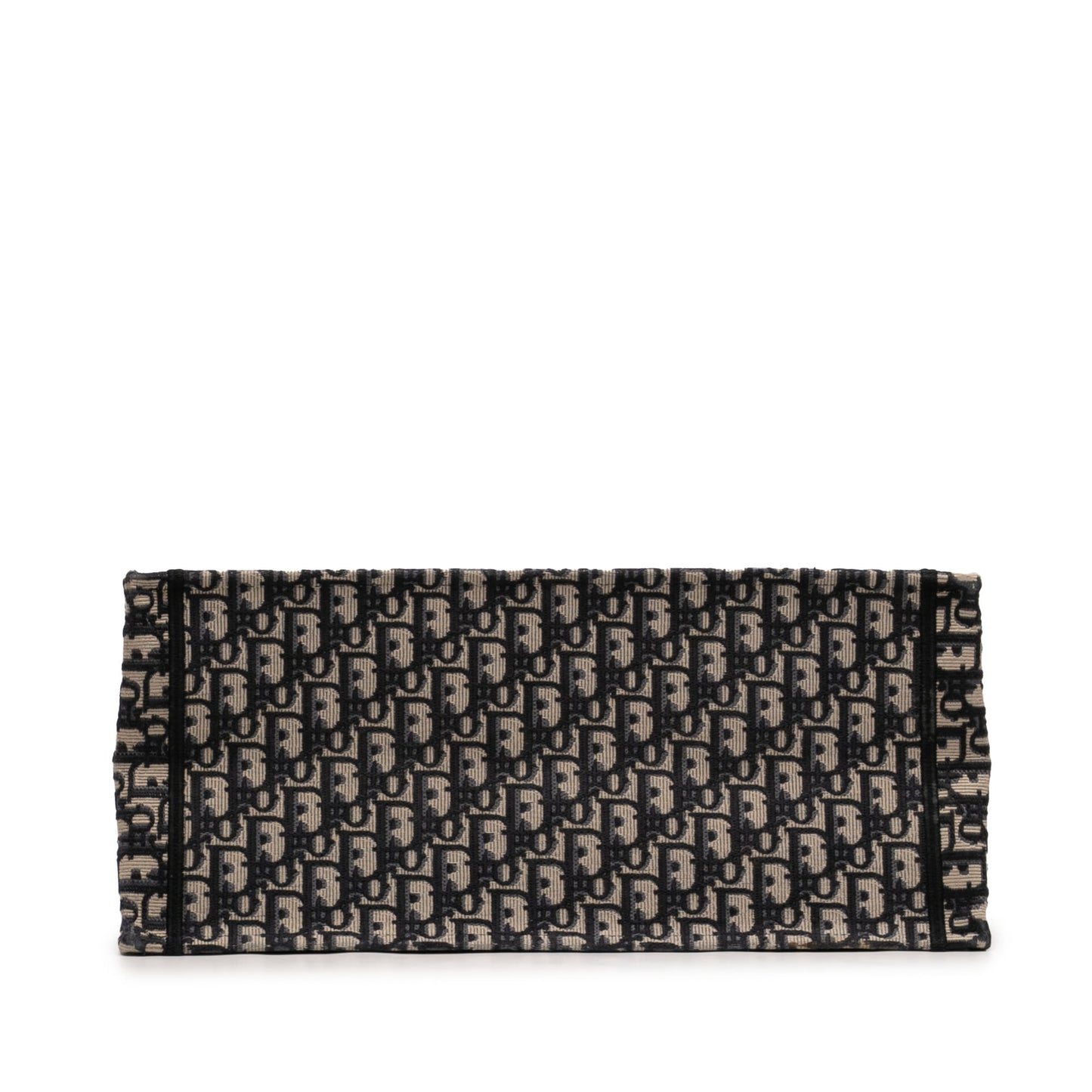 Dior Large Oblique Embroidered Canvas Book Tote