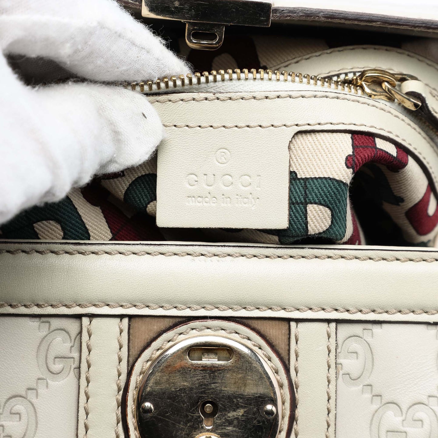 Gucci Guccissima Treasure Handbag