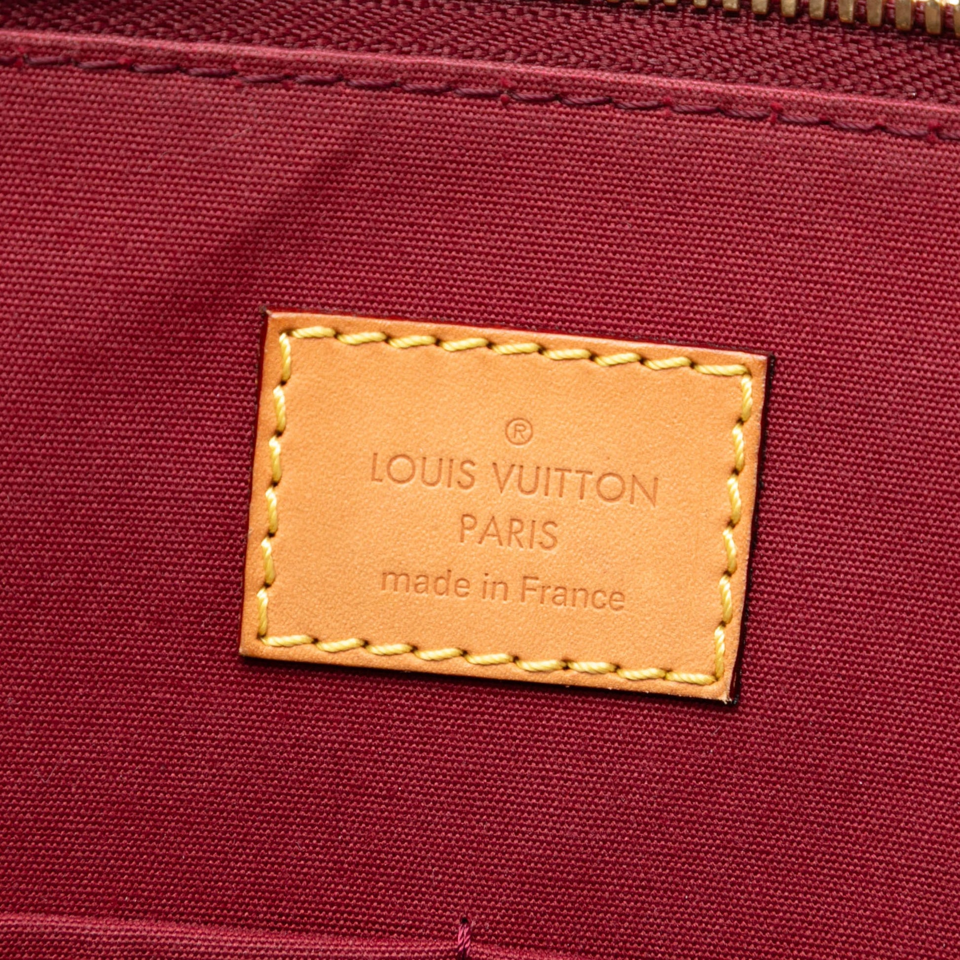 Louis Vuitton Monogram Vernis Alma PM