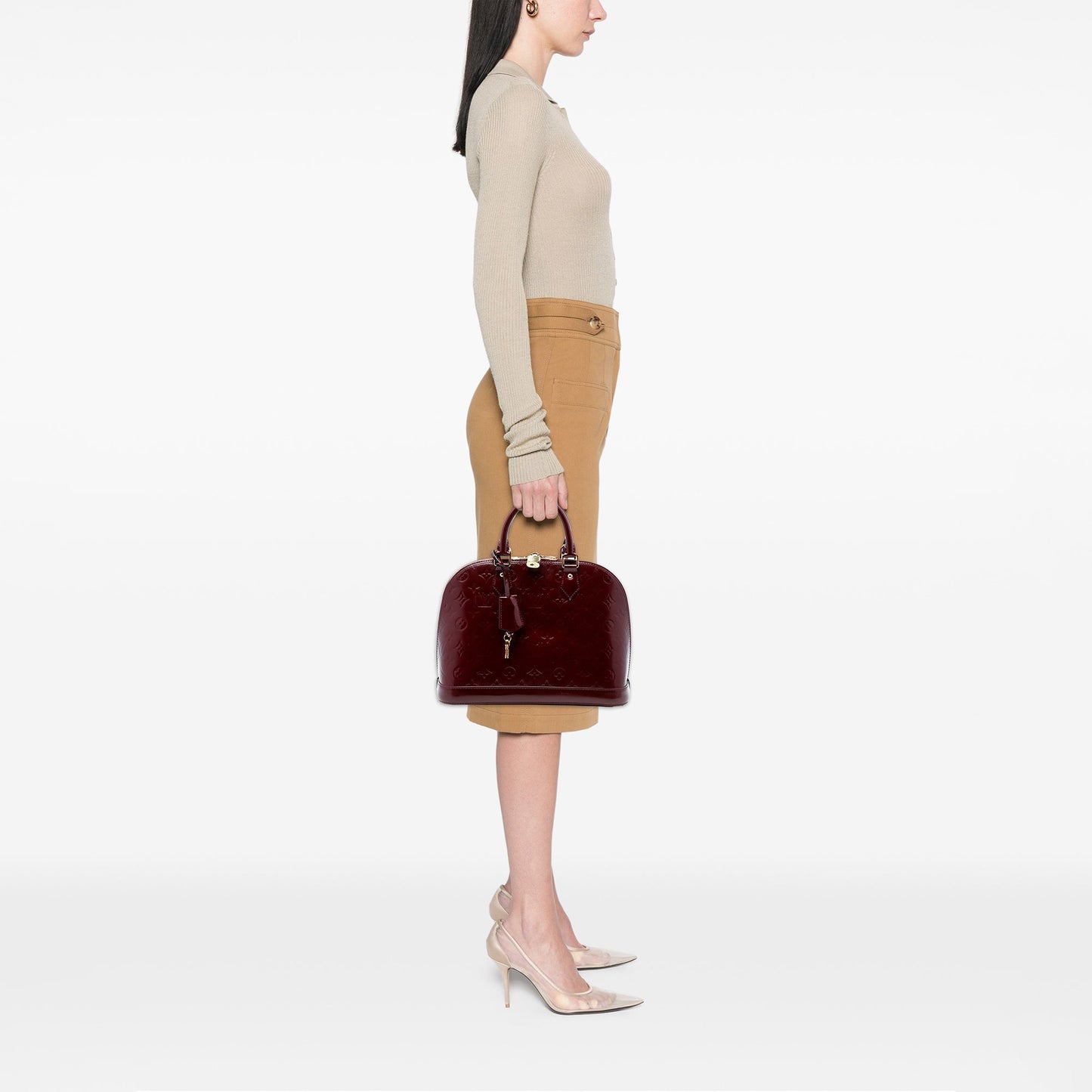 Louis Vuitton Monogram Vernis Alma PM