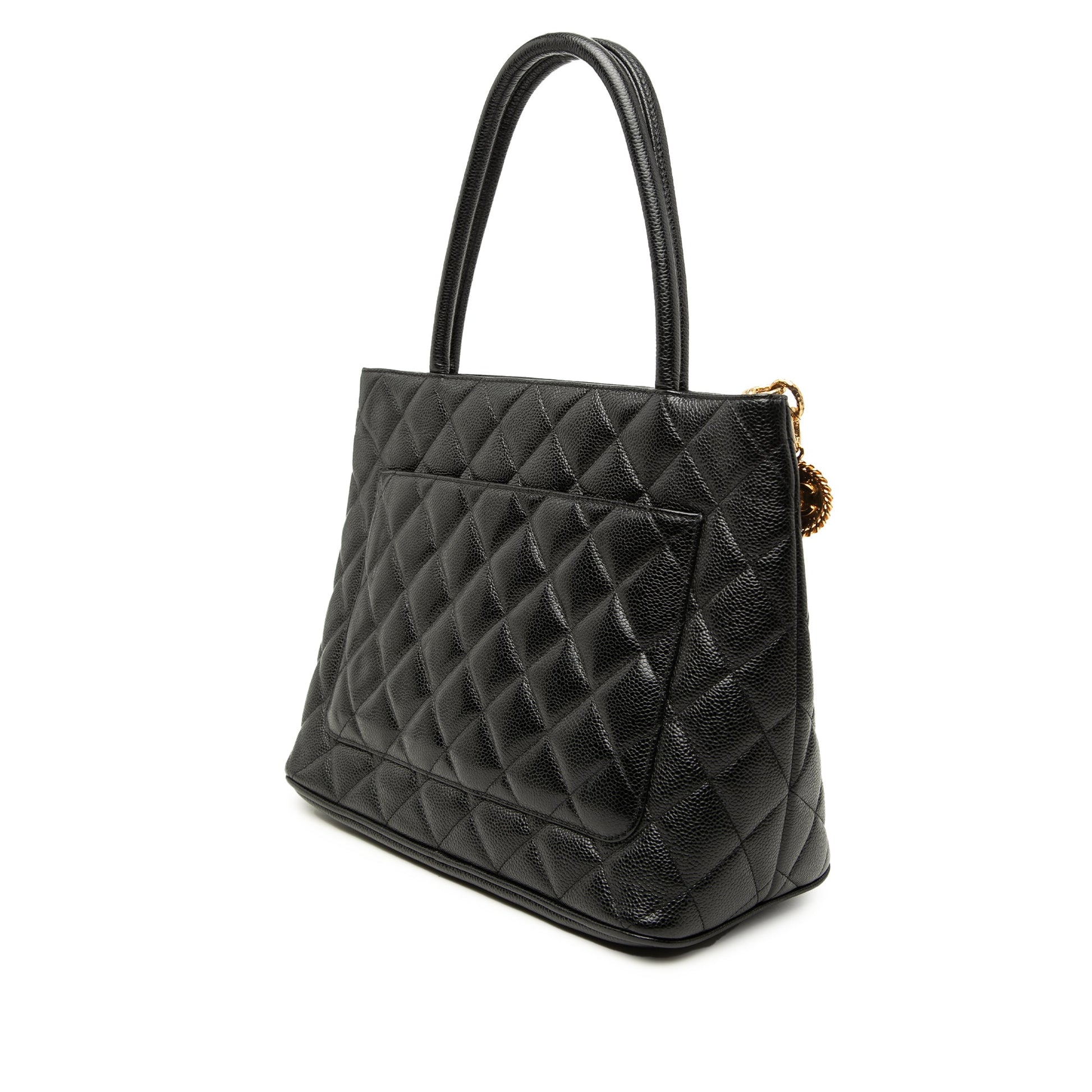 Chanel Caviar Medallion Tote