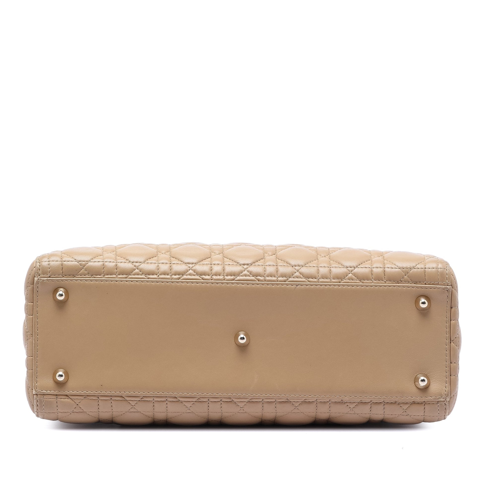 Dior Large Lambskin Cannage Lady Dior