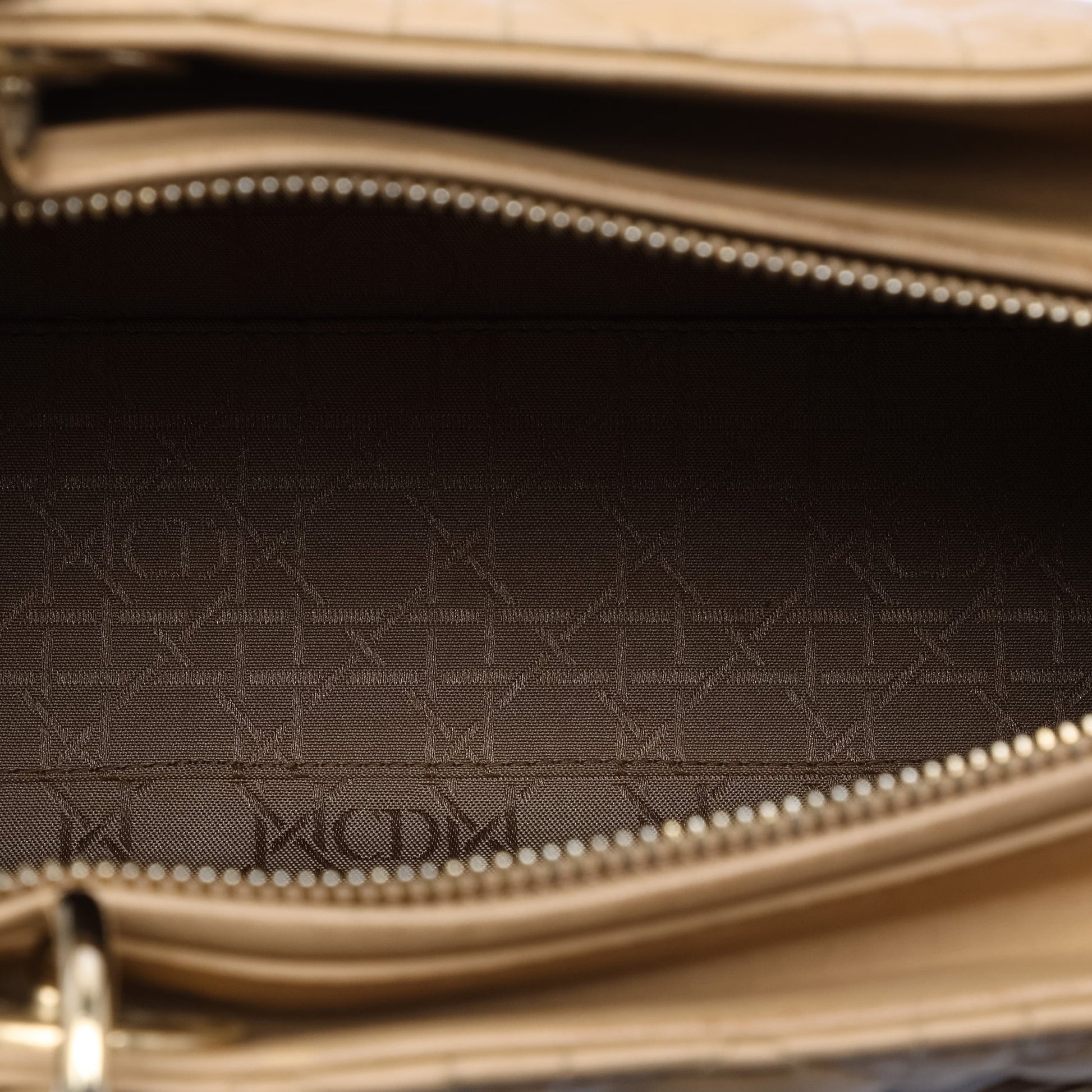 Dior Large Lambskin Cannage Lady Dior