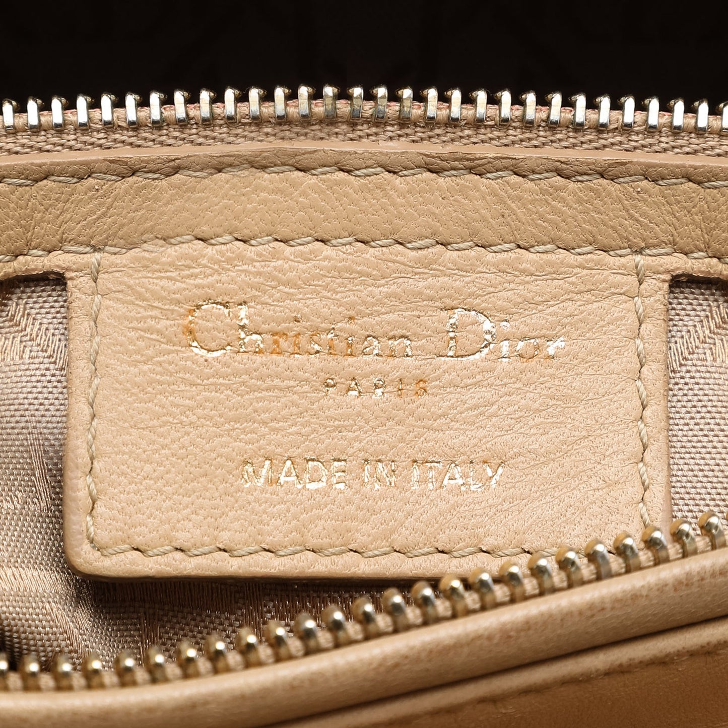 Dior Large Lambskin Cannage Lady Dior