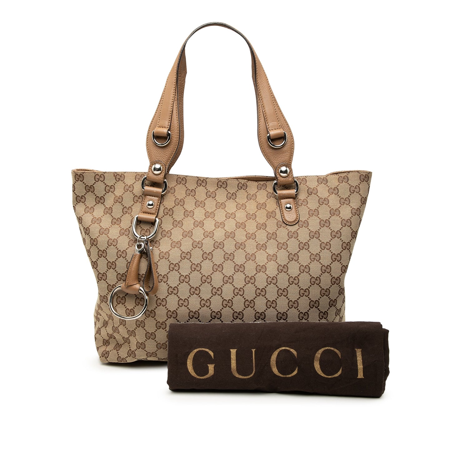 Gucci GG Canvas Icon Bit Tote