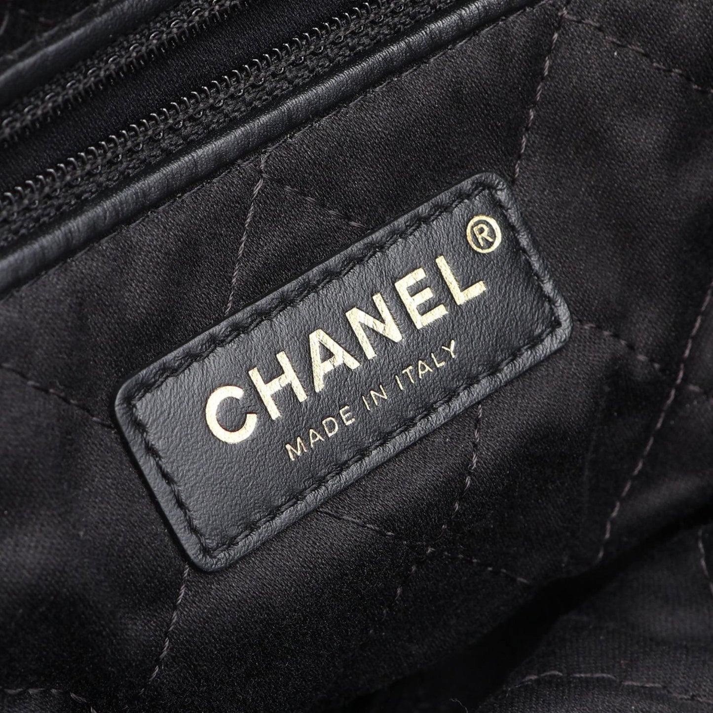 Chanel Small Shiny Quilted Calfskin 22 Backpack