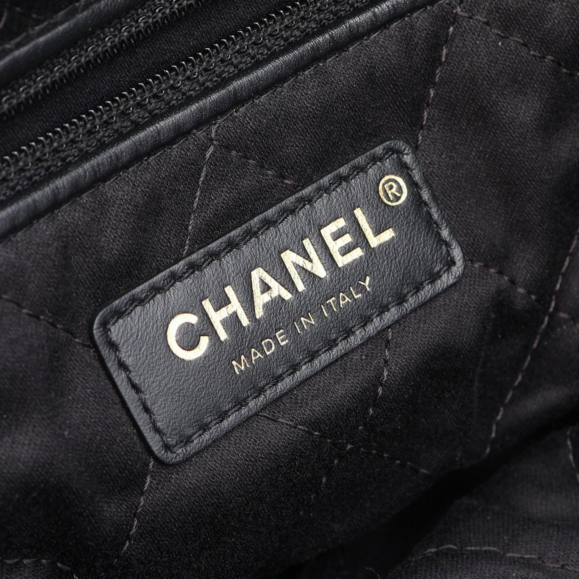 Chanel Small Shiny Quilted Calfskin 22 Backpack