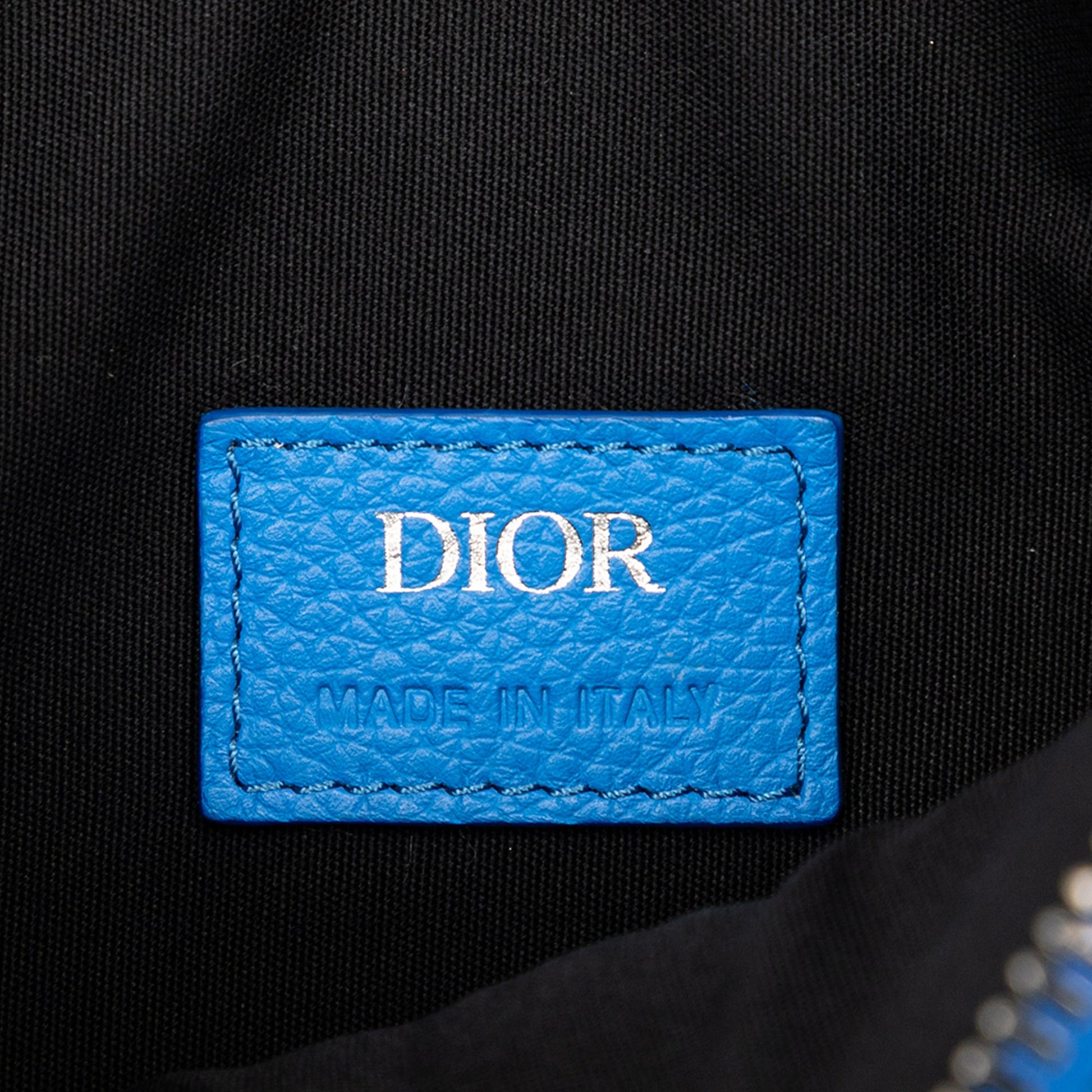 Dior Grained Calfskin Saddle Crossbody