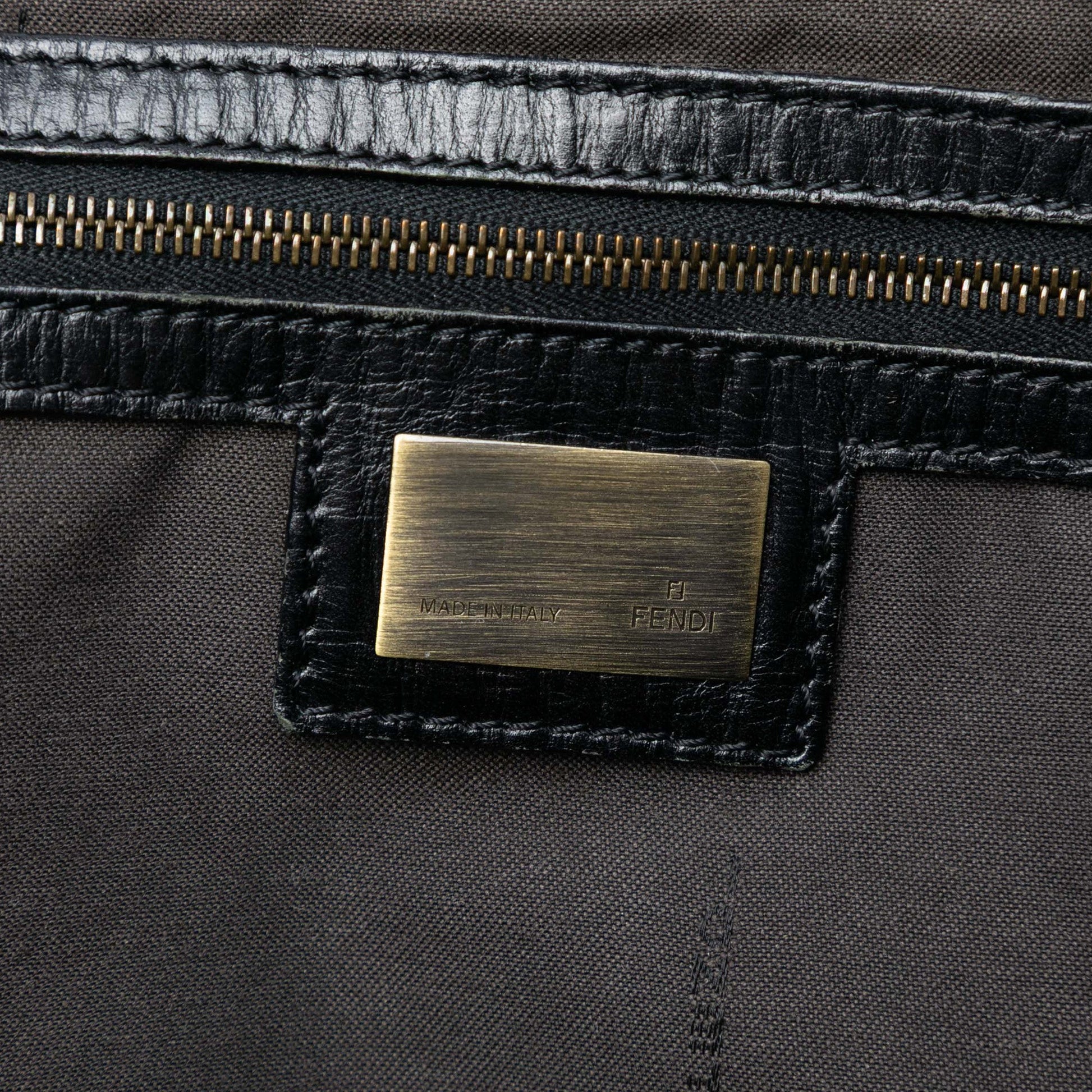Fendi Medium Zucca Velvet Etniko Du Jour Handbag