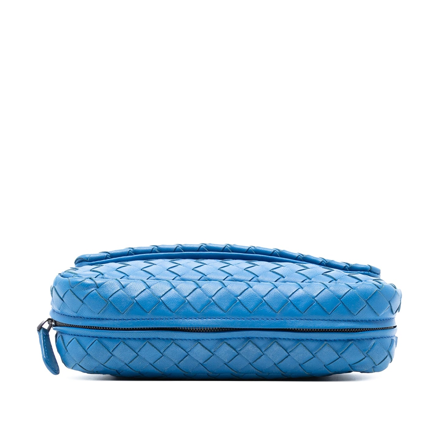 Bottega Veneta Mini Nappa Intrecciato Expandable Chain Flap Crossbody