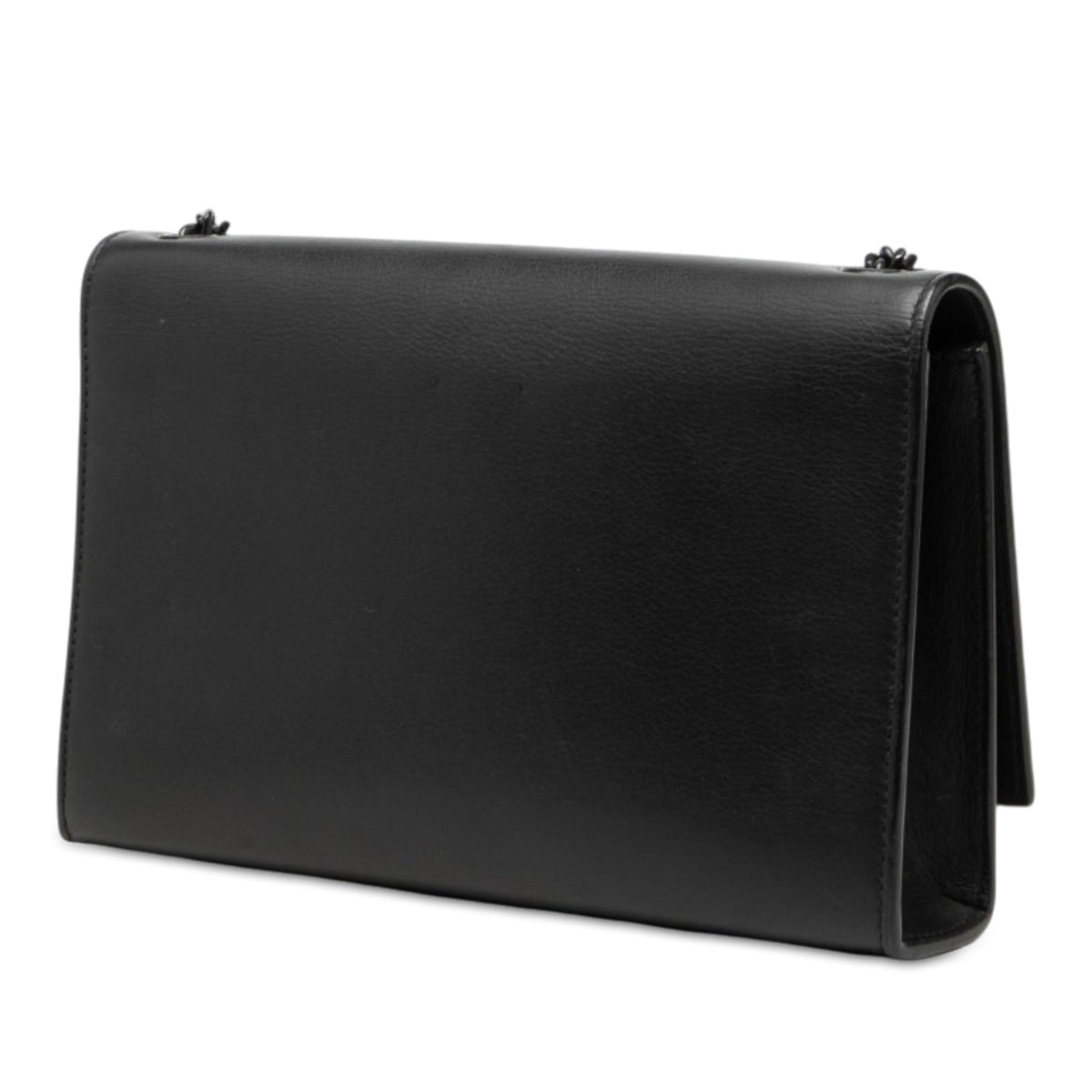 Saint Laurent Medium Calfskin Star and Heart Patchwork Monogram Monochrome Kate Crossbody