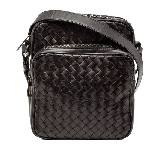 Bottega Veneta Nappa Intrecciato Messenger Bag