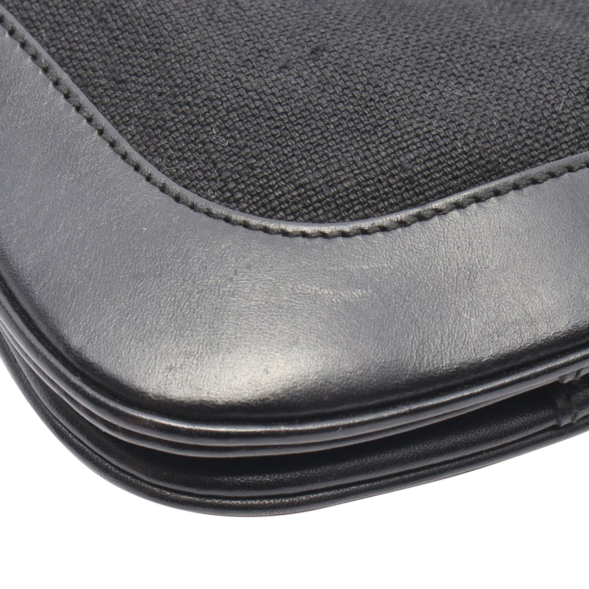 Gucci Canvas Jackie Crossbody — Black