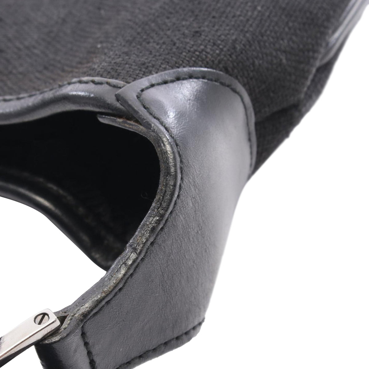 Gucci Canvas Jackie Crossbody — Black