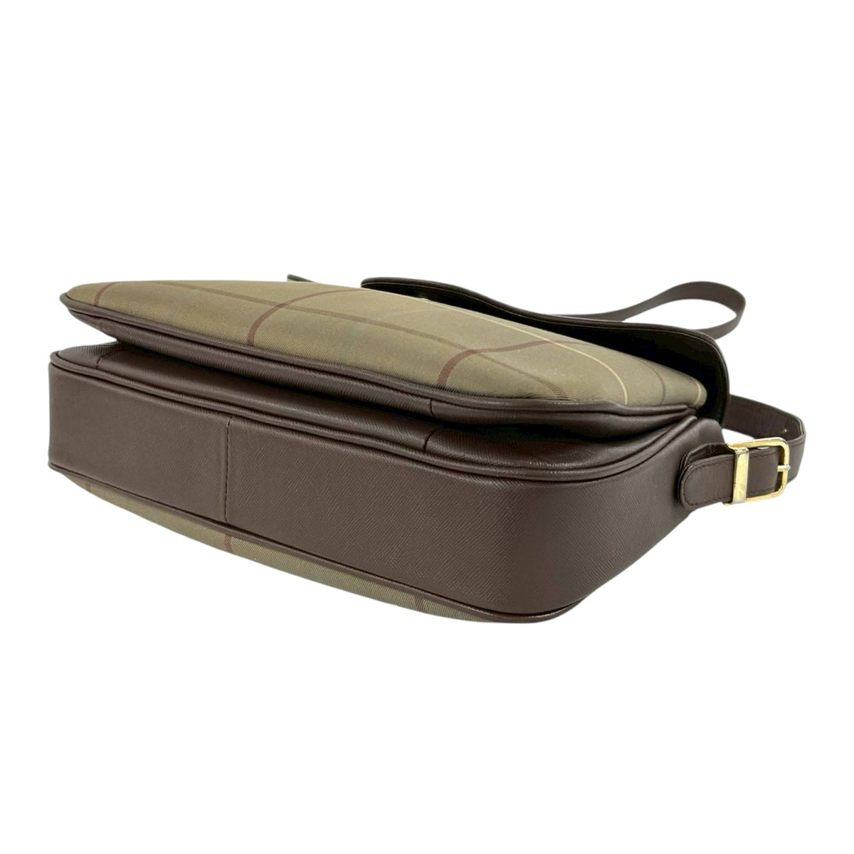 Burberry Vintage Check Canvas Crossbody