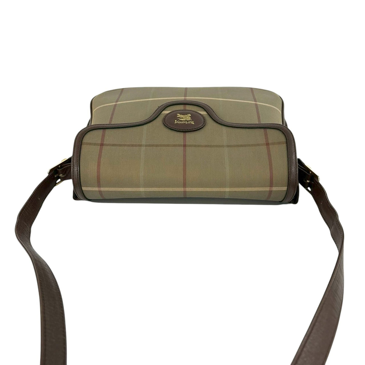 Burberry Vintage Check Canvas Crossbody
