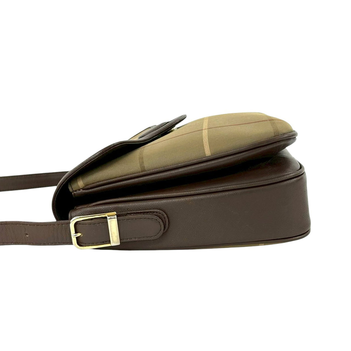 Burberry Vintage Check Canvas Crossbody