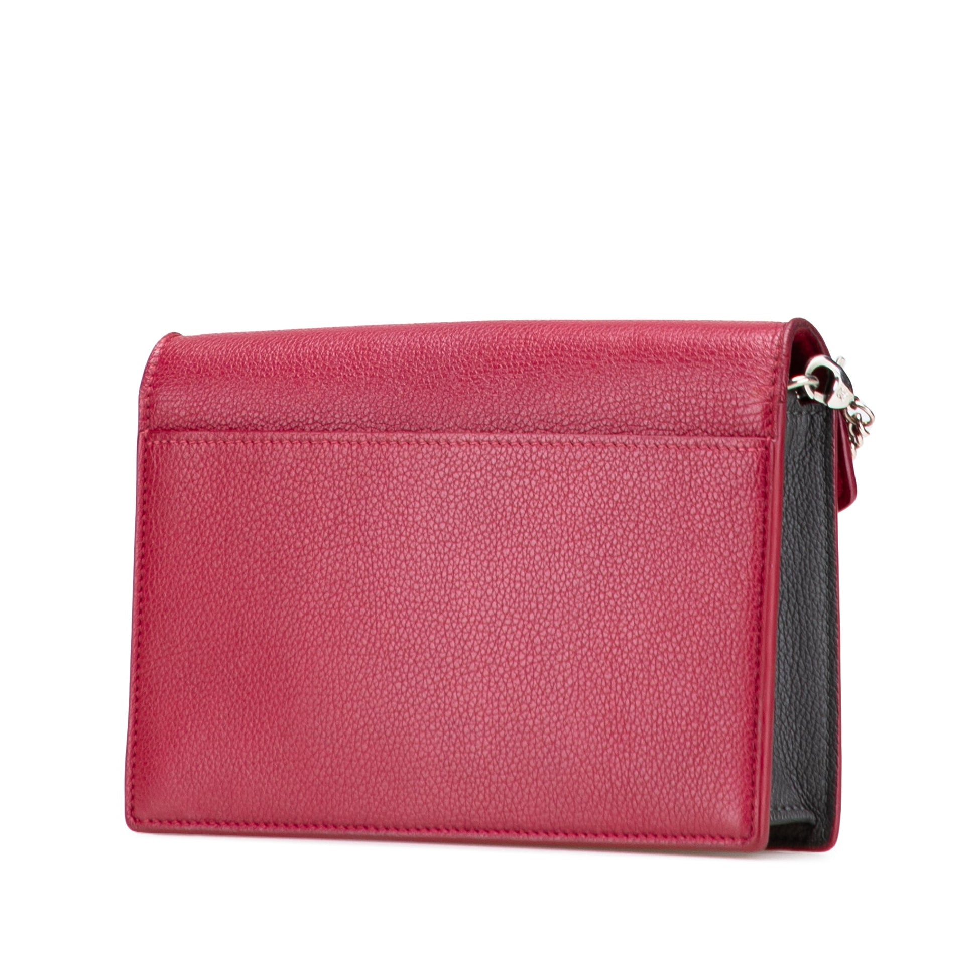 Louis Vuitton Bicolor Leather MyLockMe Chain Pochette