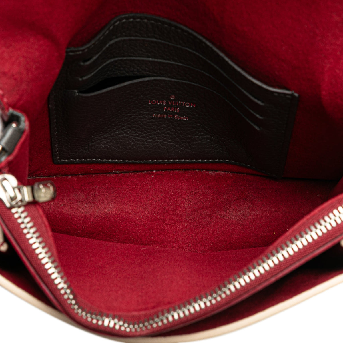 Louis Vuitton Bicolor Leather MyLockMe Chain Pochette