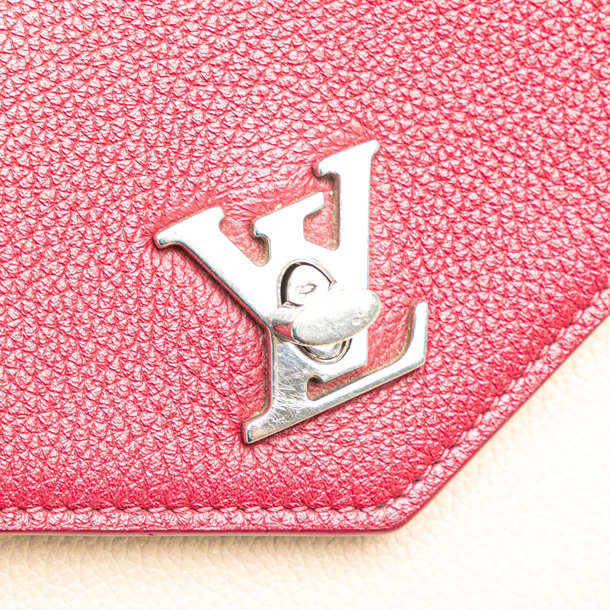 Louis Vuitton Bicolor Leather MyLockMe Chain Pochette
